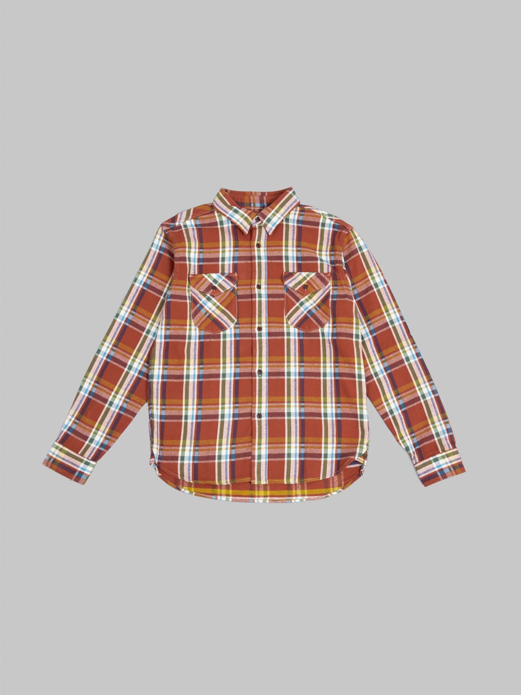 UES Heavy Flannel Shirt Red