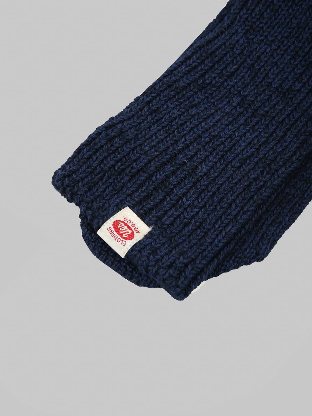 UES Crew Length Socks Navy hem