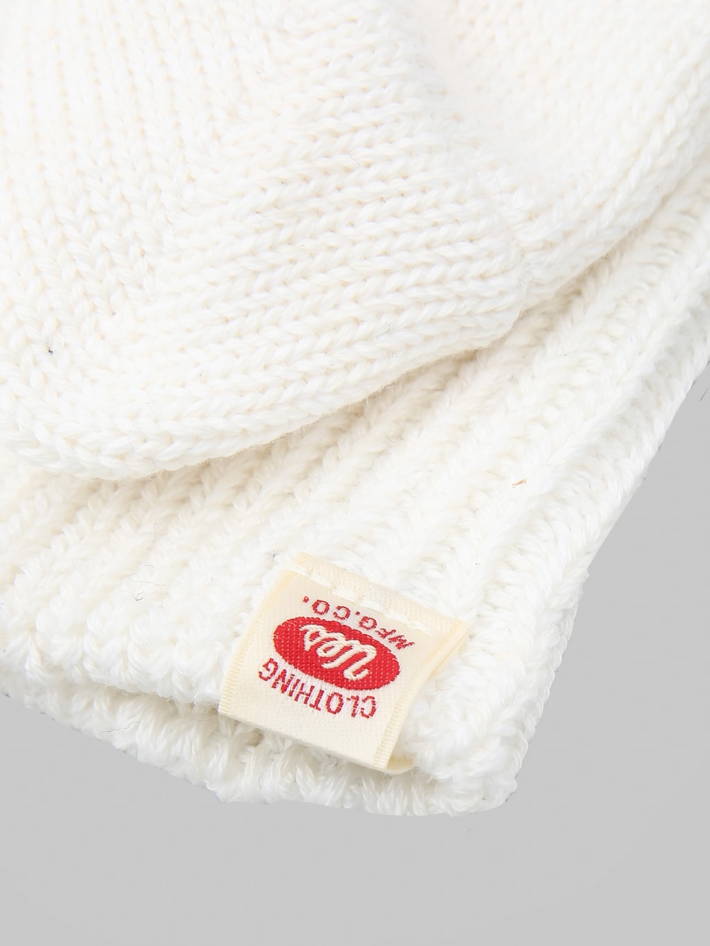 UES Crew Length Socks White hem ribbed
