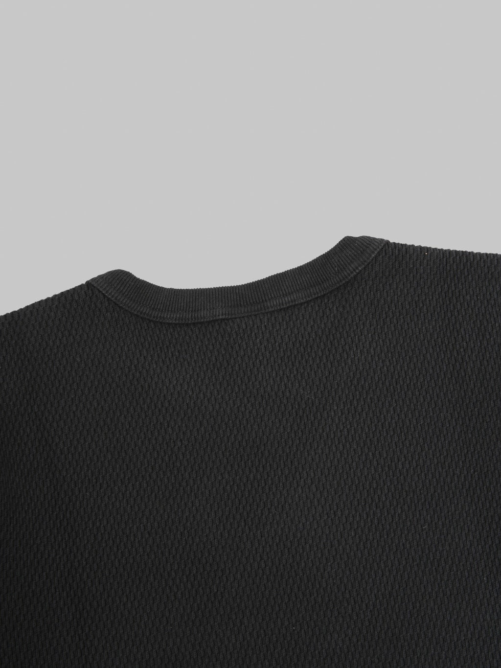 UES Double Honeycomb Thermal T-Shirt Black