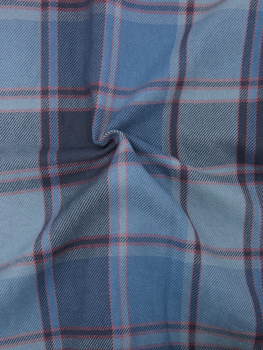 UES Extra Heavy Flannel Shirt Blue