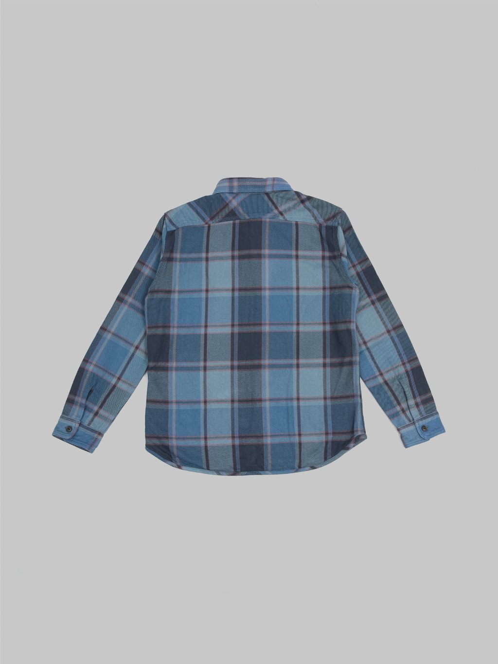 UES Extra Heavy Flannel Shirt Blue