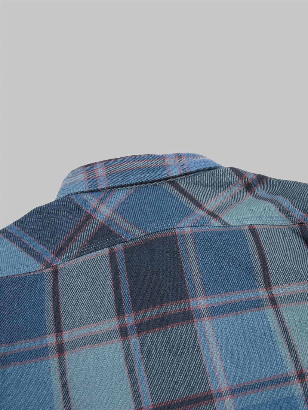 UES Extra Heavy Flannel Shirt Blue