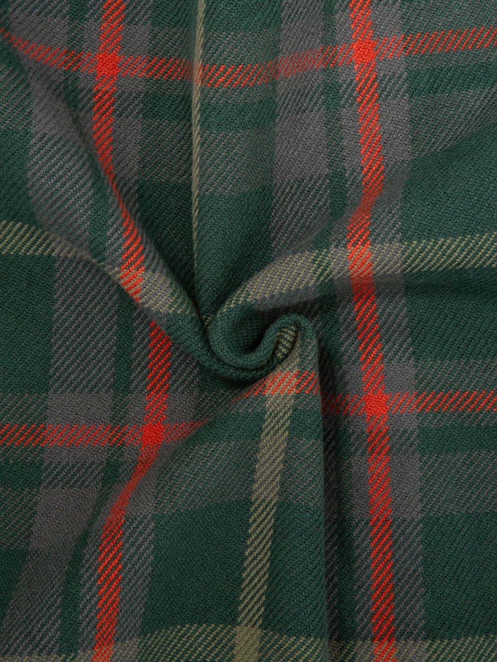UES Extra Heavy Flannel Shirt Green