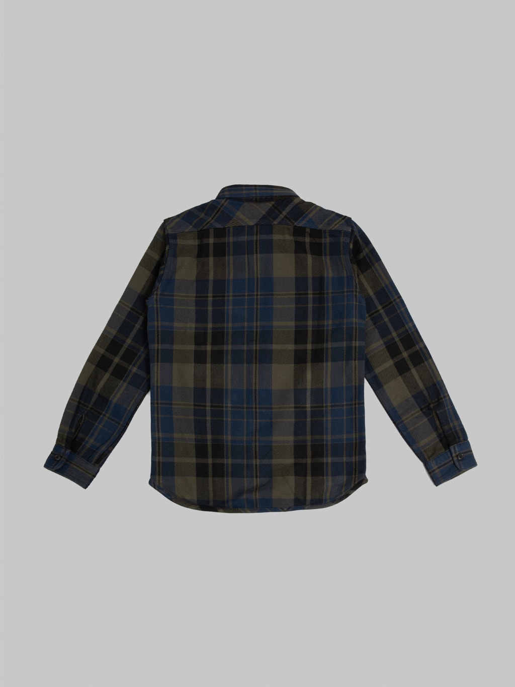 UES Extra Heavy Flannel Shirt Navy