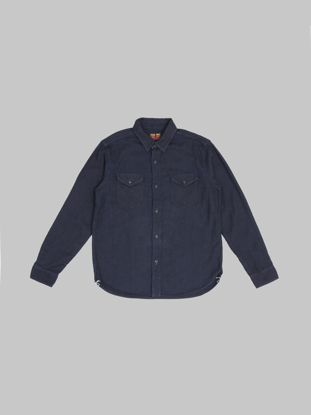 UES Indigo Cotton Viyella Shirt