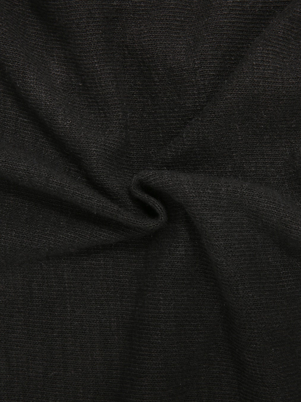 UES 100 Linen Long Sleeve TShirt Black texture