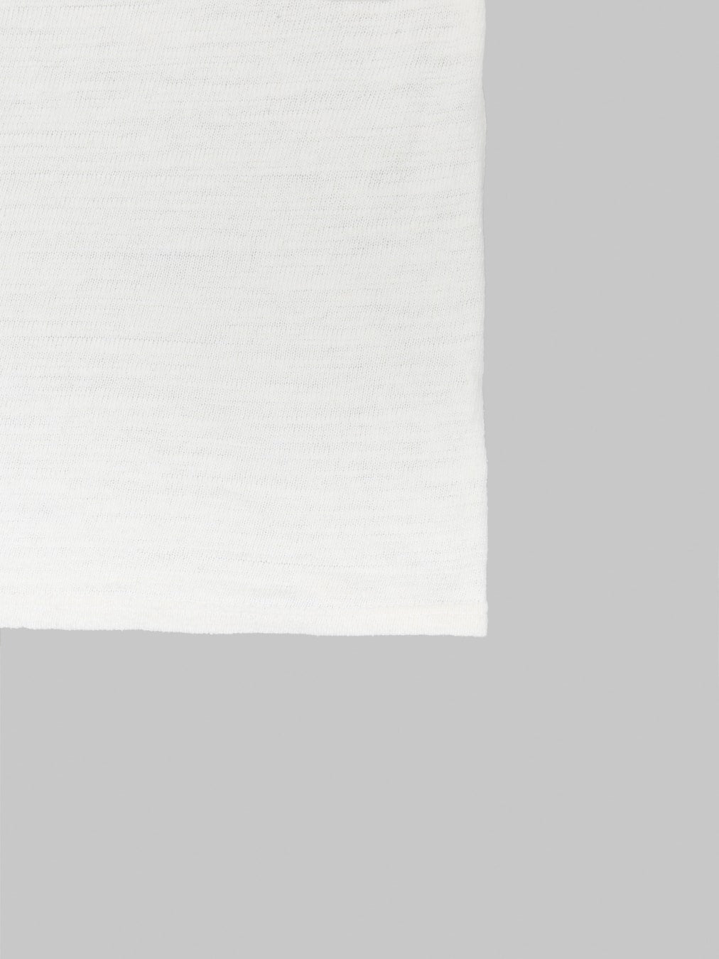 UES 100% Linen Long Sleeve T-Shirt White