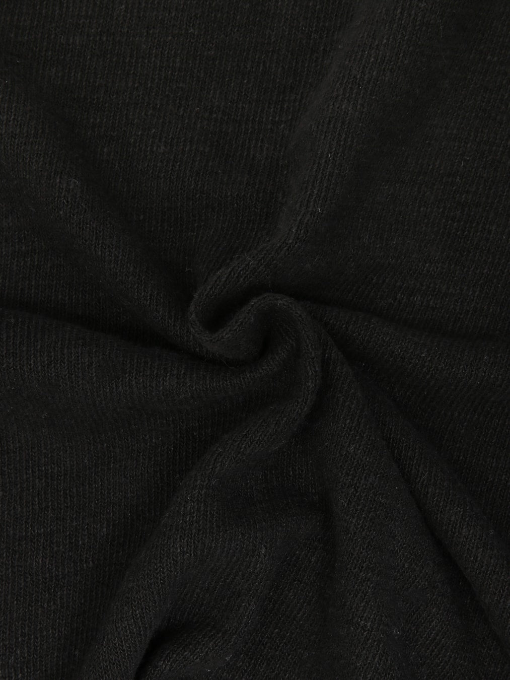 UES 100 Linen Long Sleeve TShirt Black  texture