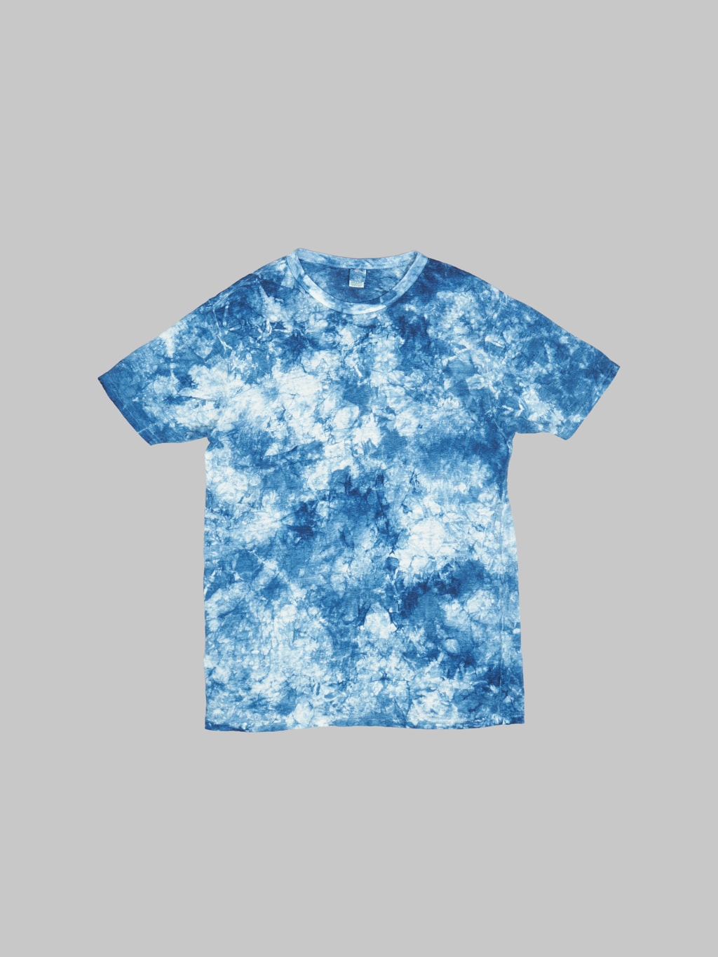 ues natural indigo hand dyed murakumo tshirt front