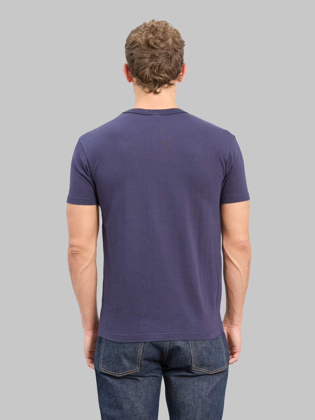 UES Ramayana Crew-Neck Pocket T-Shirt Navy
