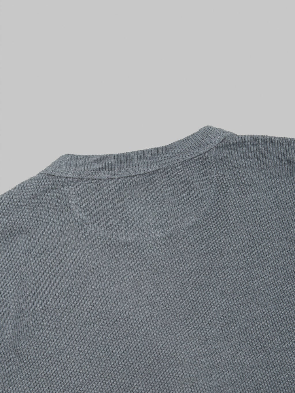 UES Single Rib Cardigan Grey back collar