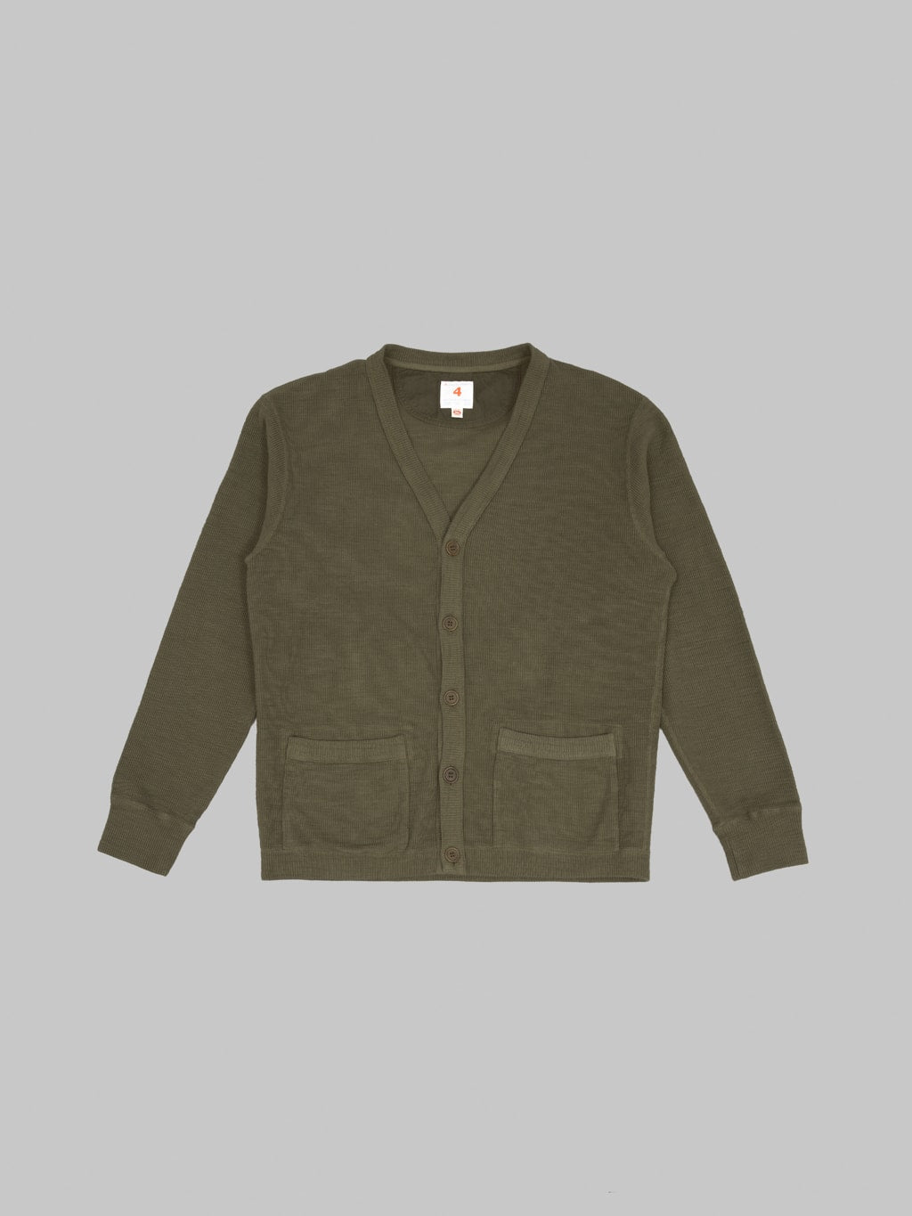 UES Single Rib Cardigan Olive