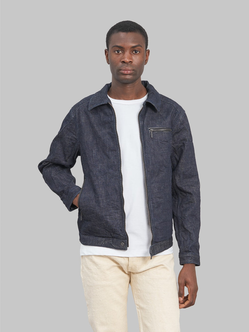 UES Single Riders Denim Jacket