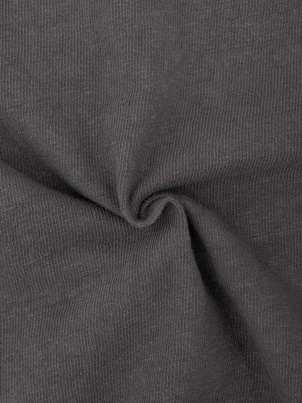 UES No.8 Slub Nep Short Sleeve T-Shirt Steel Grey