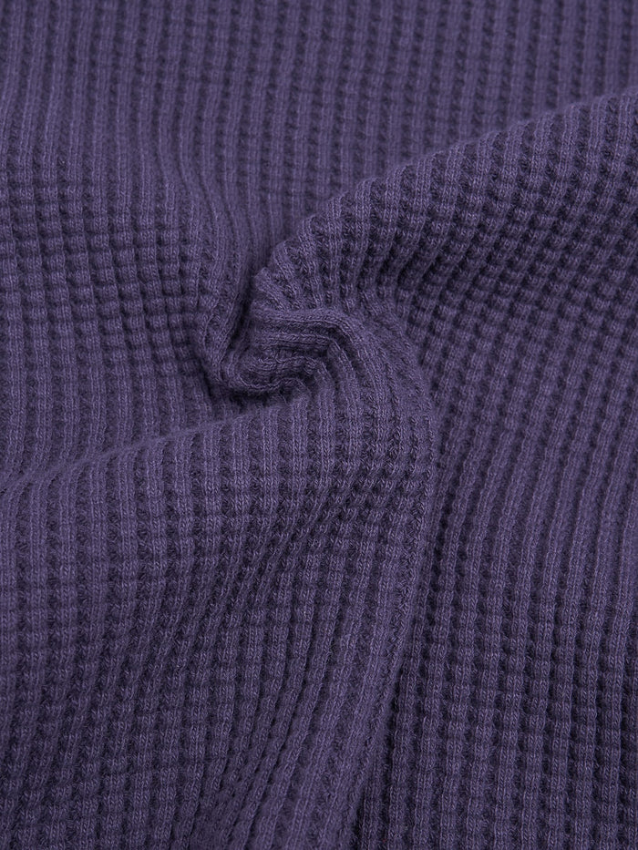 UES Thermal Big Waffle TShirt Navy