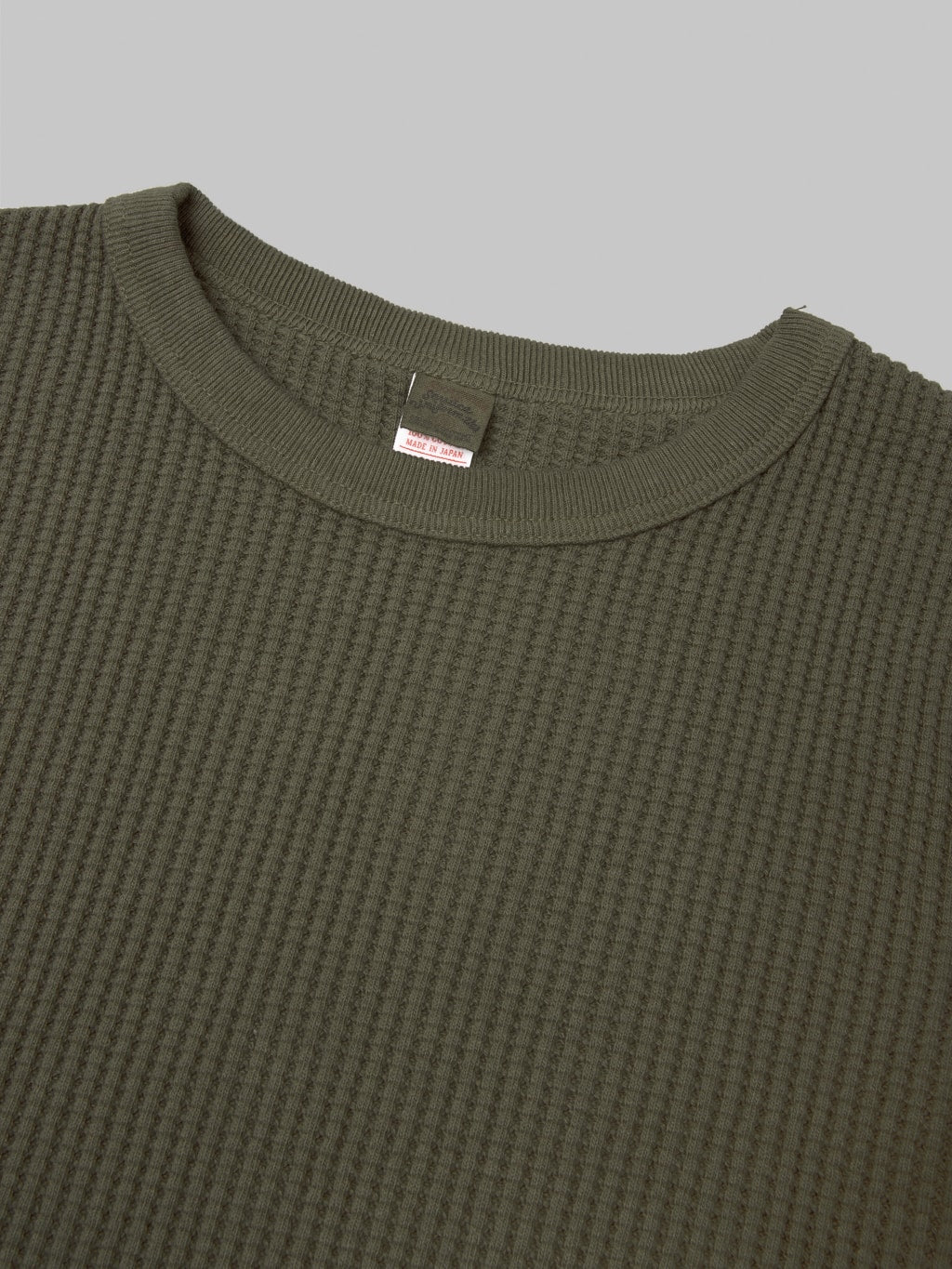 UES Thermal Big Waffle T-Shirt Brown