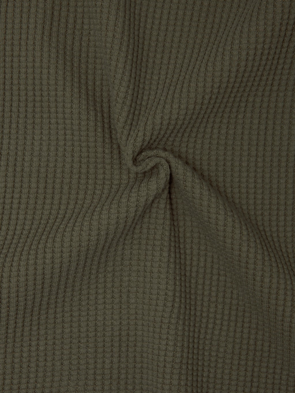 UES Thermal Big Waffle T-Shirt Brown