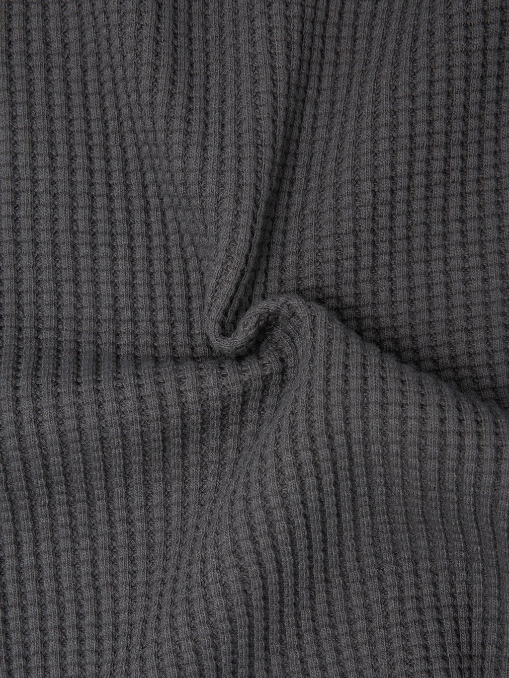 UES Thermal Big Waffle T-Shirt Steel Grey