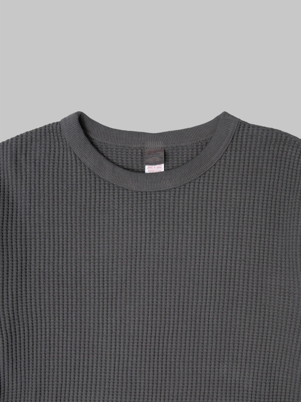 UES Thermal Big Waffle T-Shirt Steel Grey