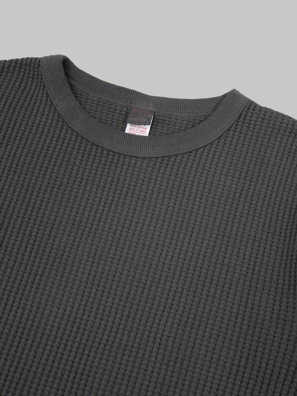 UES Thermal Big Waffle T-Shirt Steel Grey