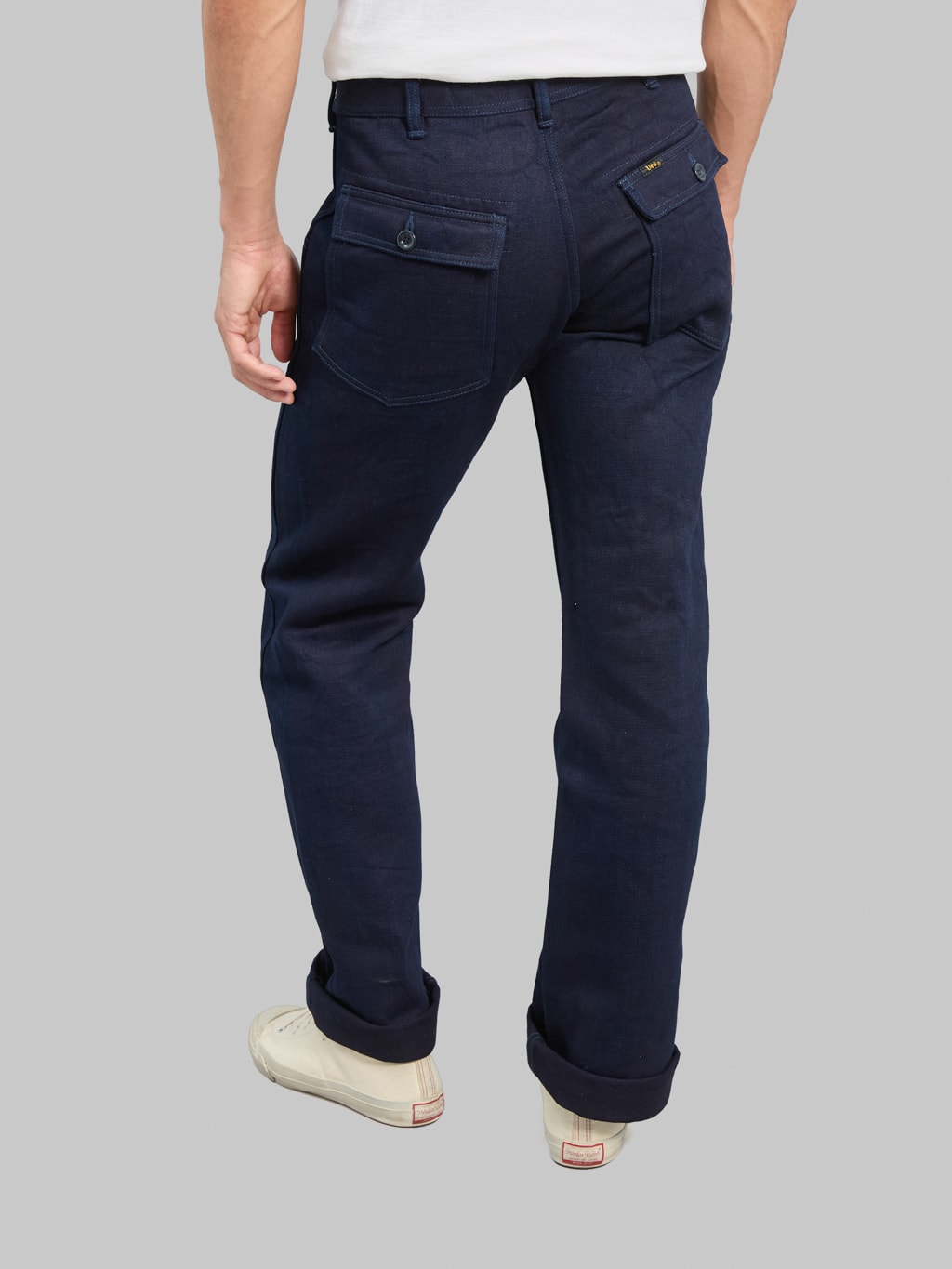UES Tricotine Double Indigo Baker Pants