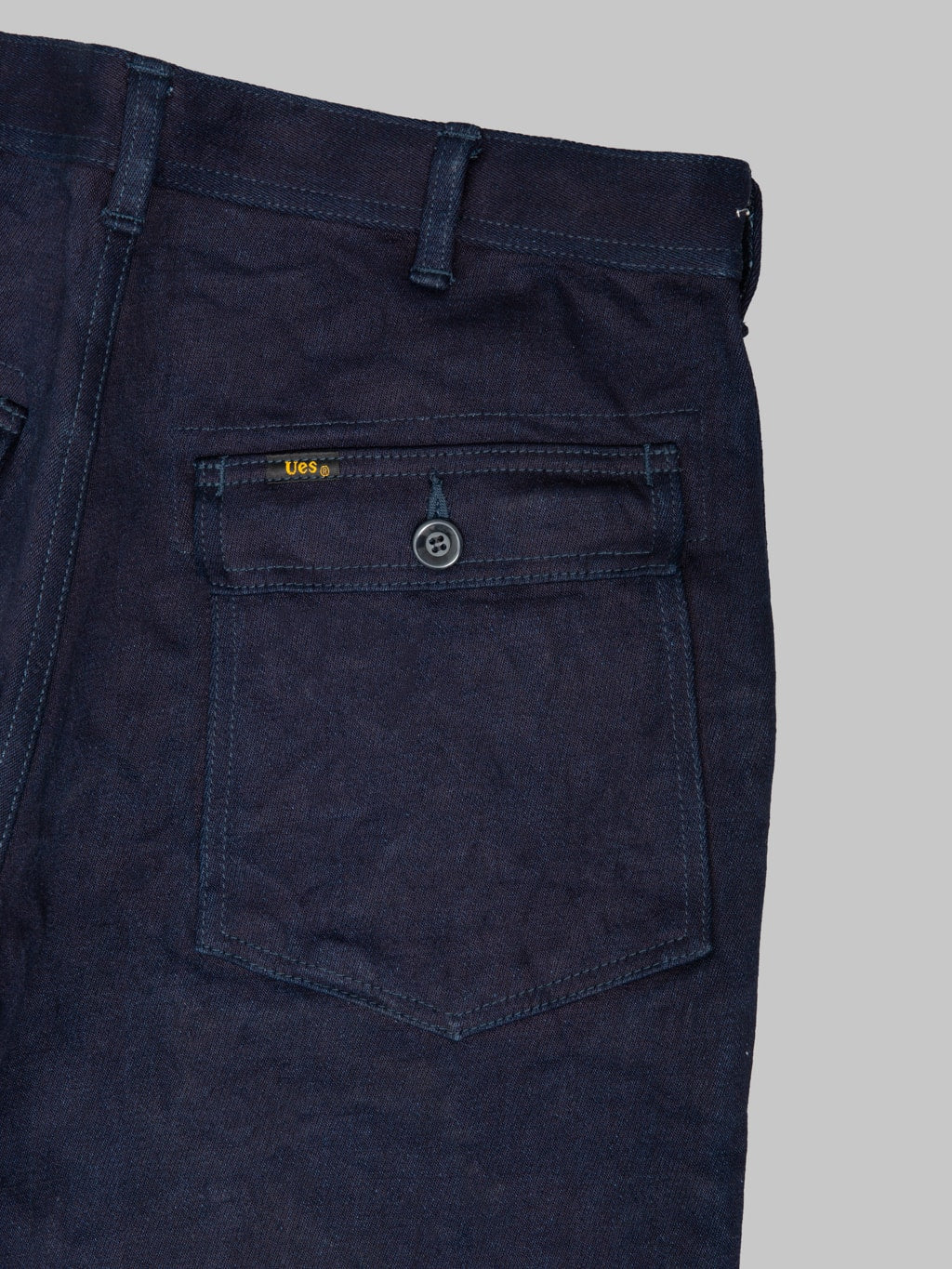 UES Tricotine Double Indigo Baker Pants