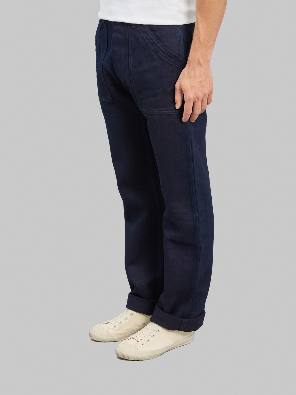 UES Tricotine Double Indigo Baker Pants