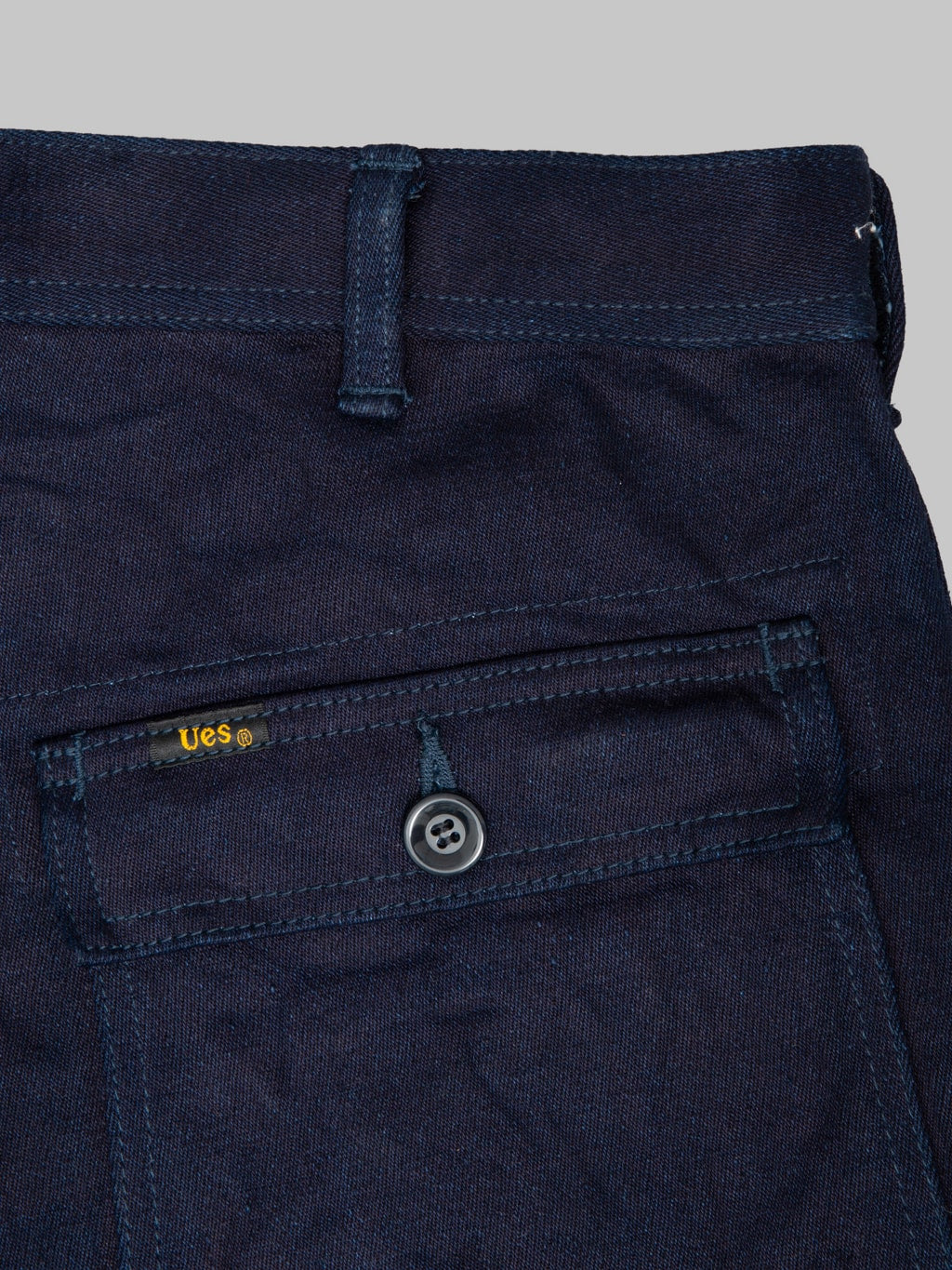 UES Tricotine Double Indigo Baker Pants