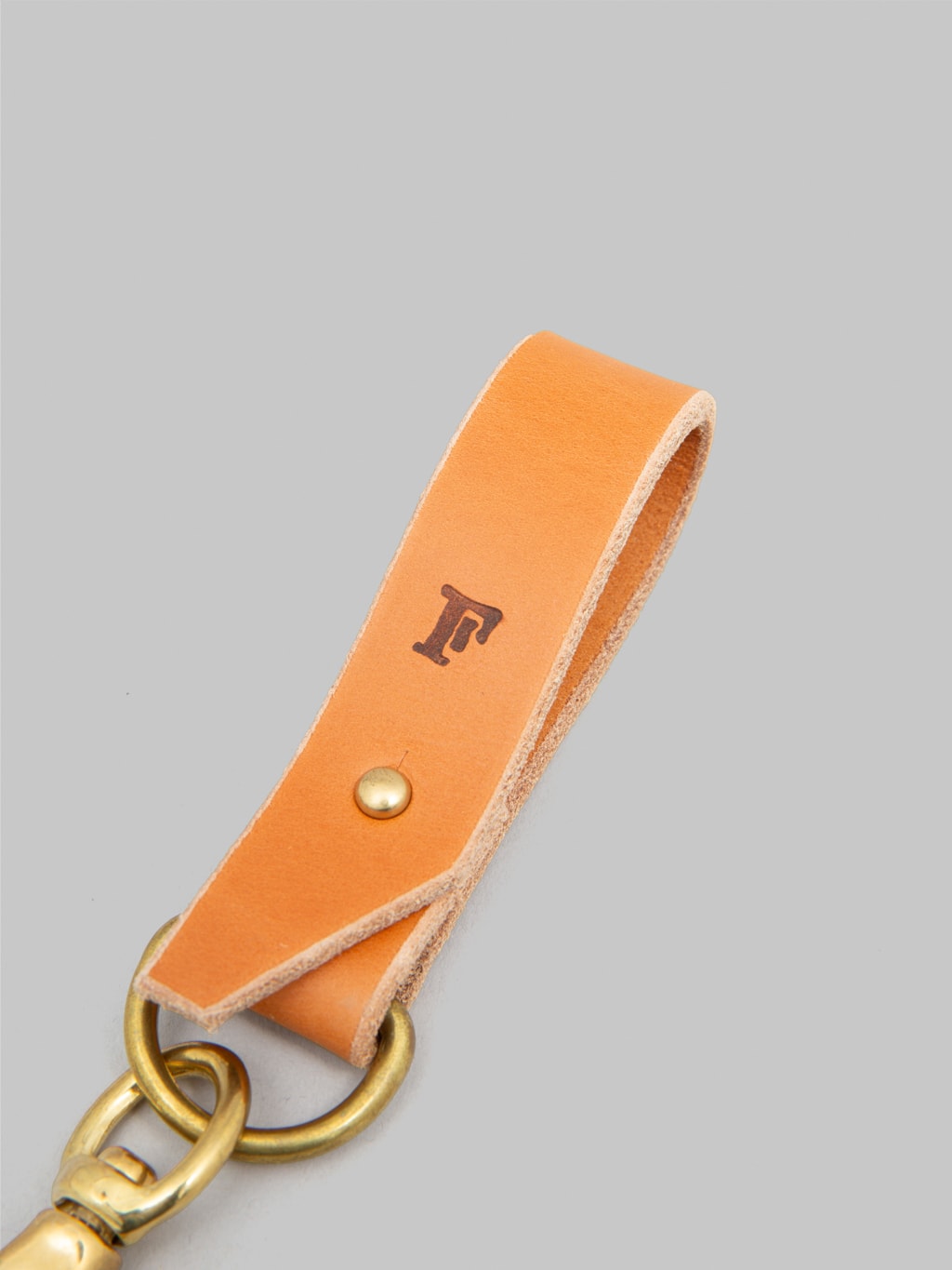 fullcount 6500 leather utility clip logo