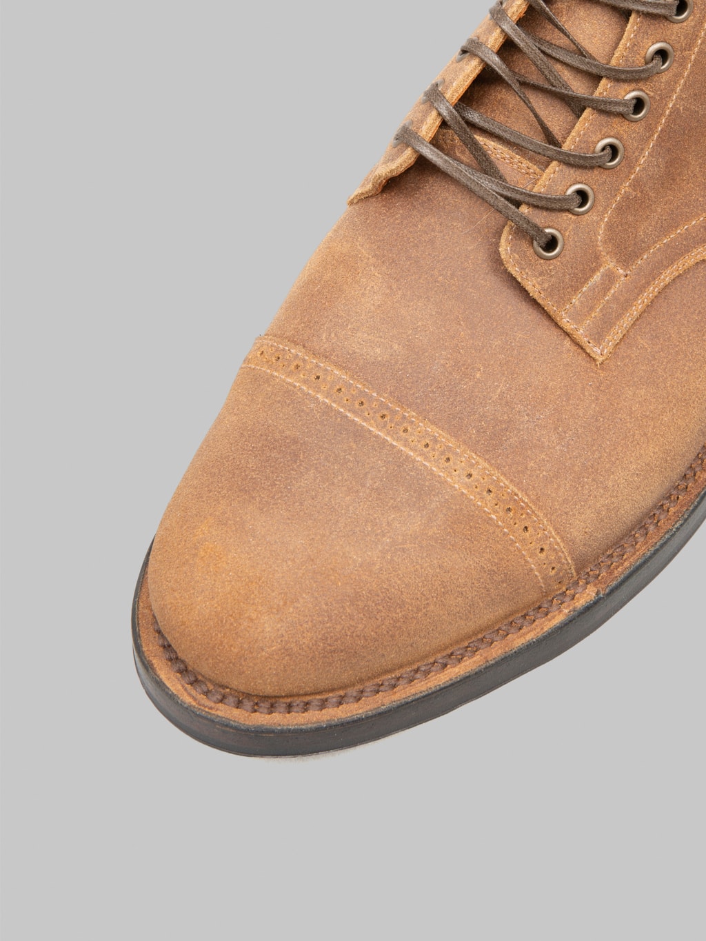 Viberg Service Boot 2030 BCT Toast Waxy Commander eyelets