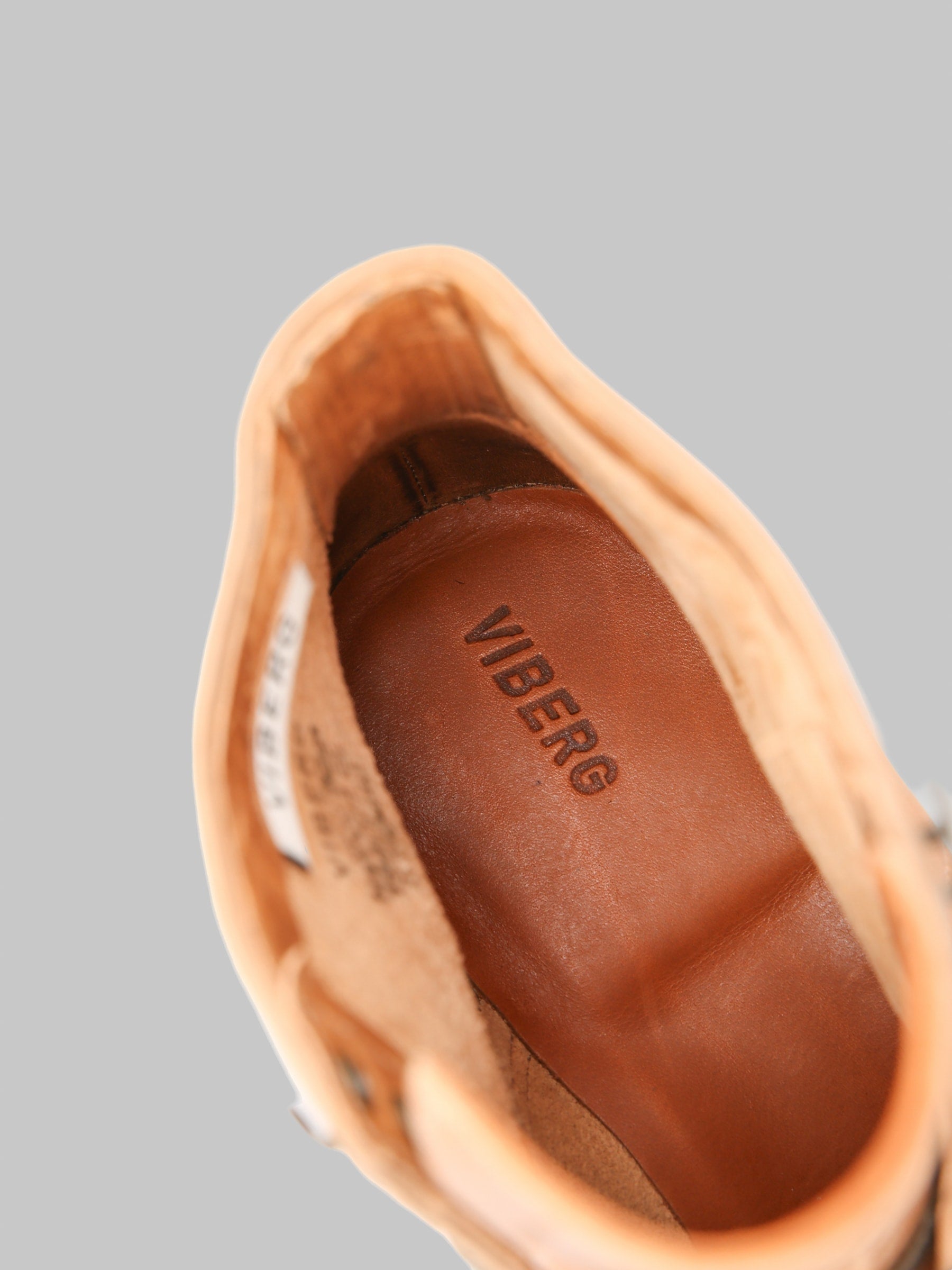 Viberg Service Navvy Boot 1040 Natural Cypress insole