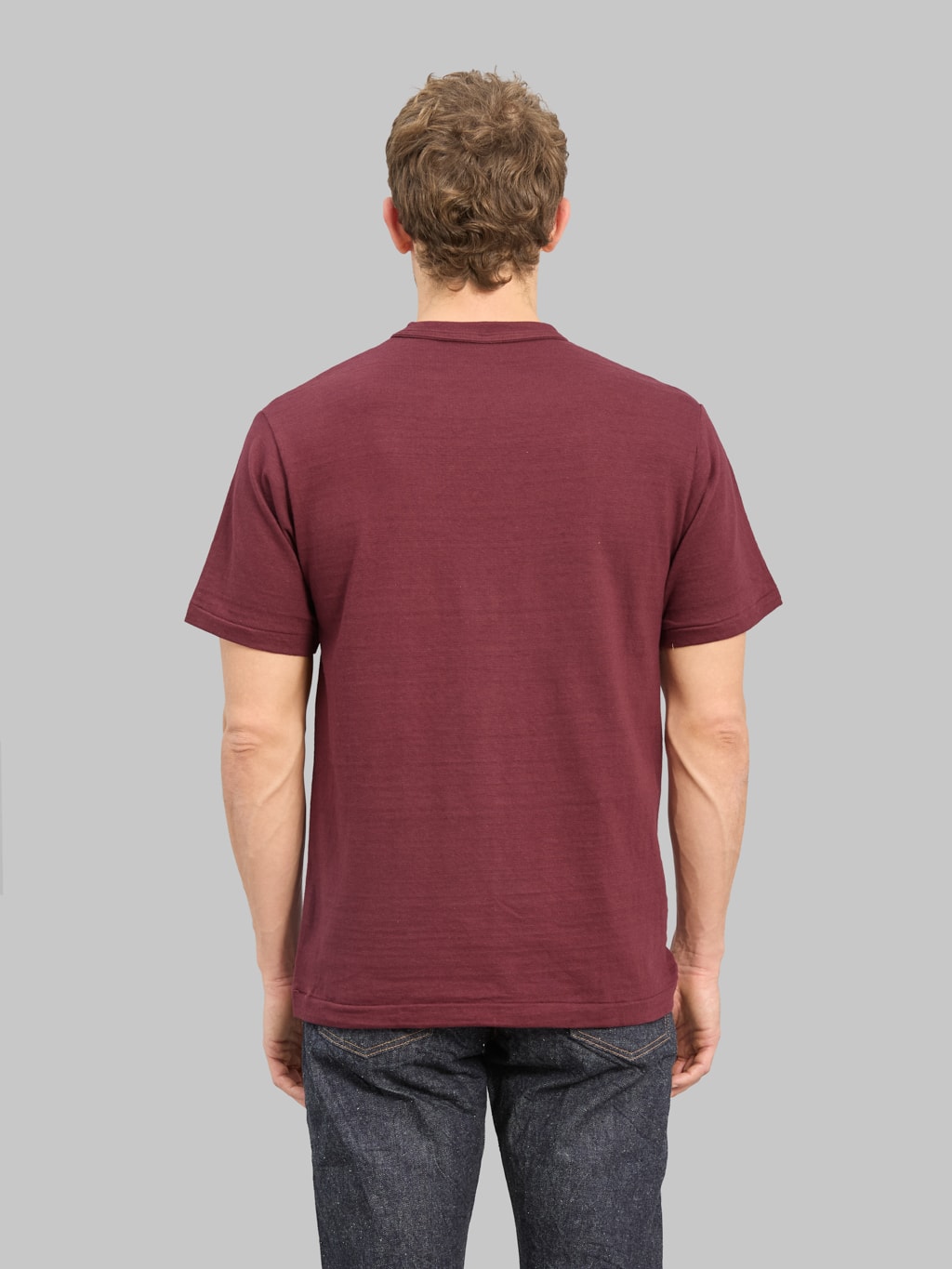 Warehouse & Co 4601 Plain T-Shirt Bordeaux