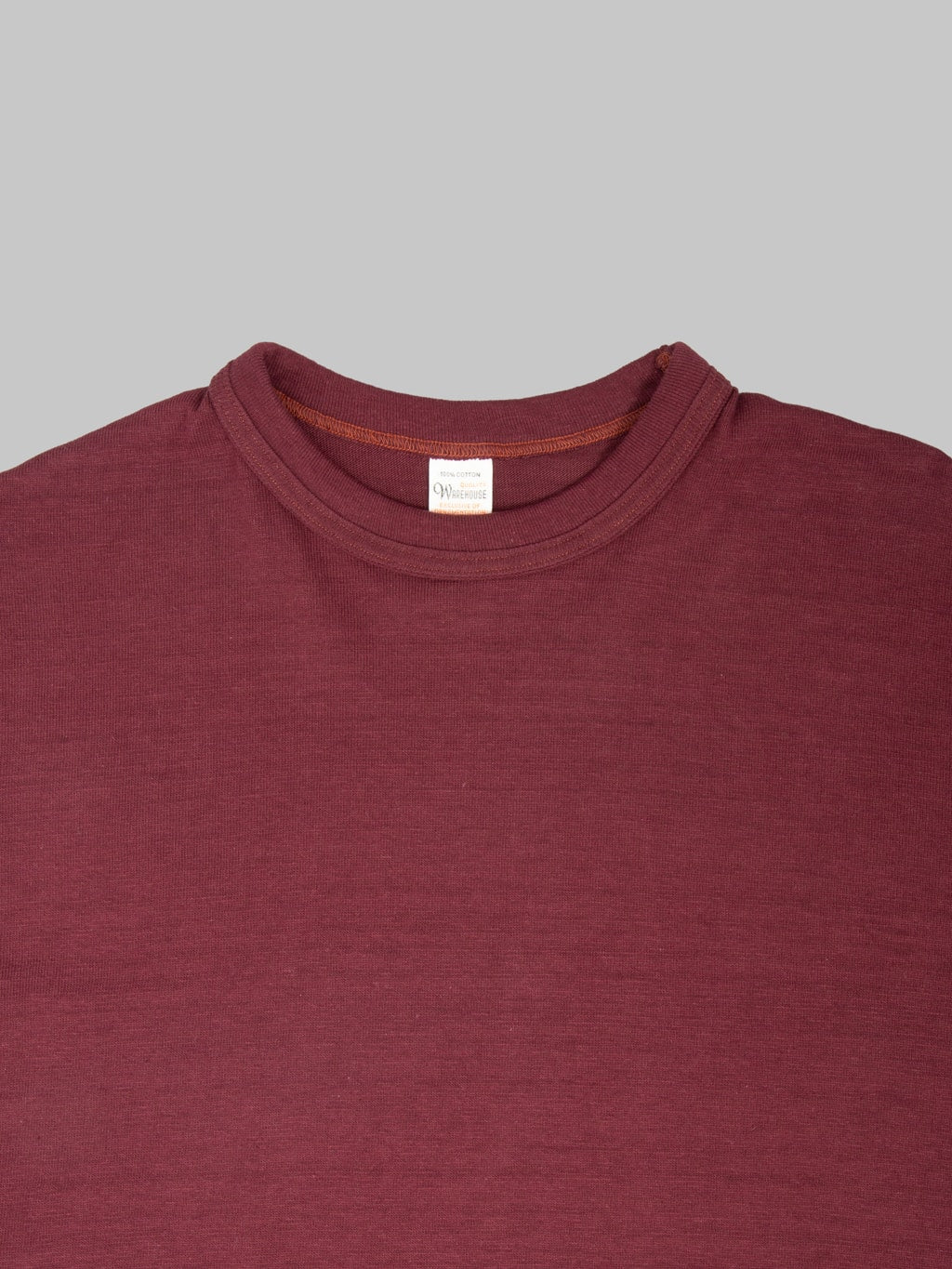 Warehouse & Co 4601 Plain T-Shirt Bordeaux