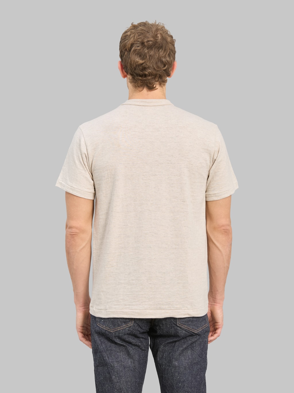 Warehouse & Co 4601 Plain T-Shirt Oatmeal