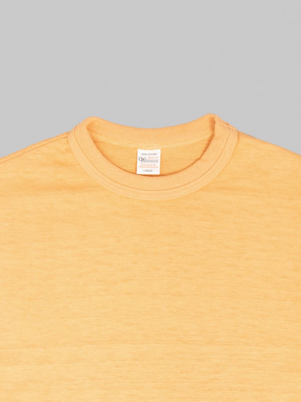 Warehouse & Co 4601 Plain T-Shirt Orange
