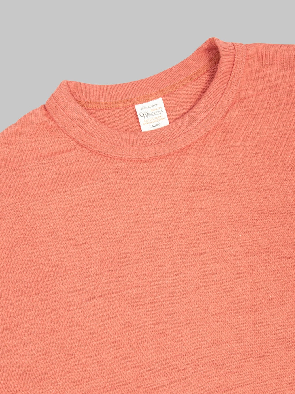 Warehouse & Co 4601 Plain T-Shirt Salmon