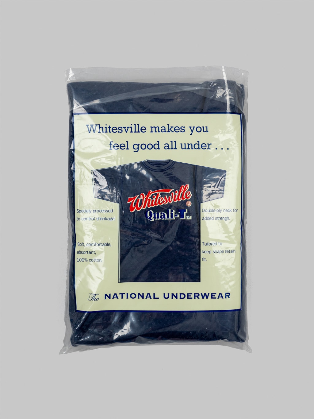 whitesville 2 pack tubular tshirt navy packaging