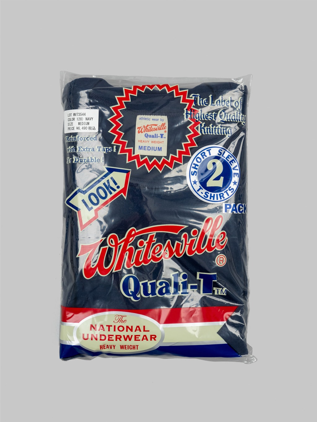 whitesville 2 pack tubular tshirt navy