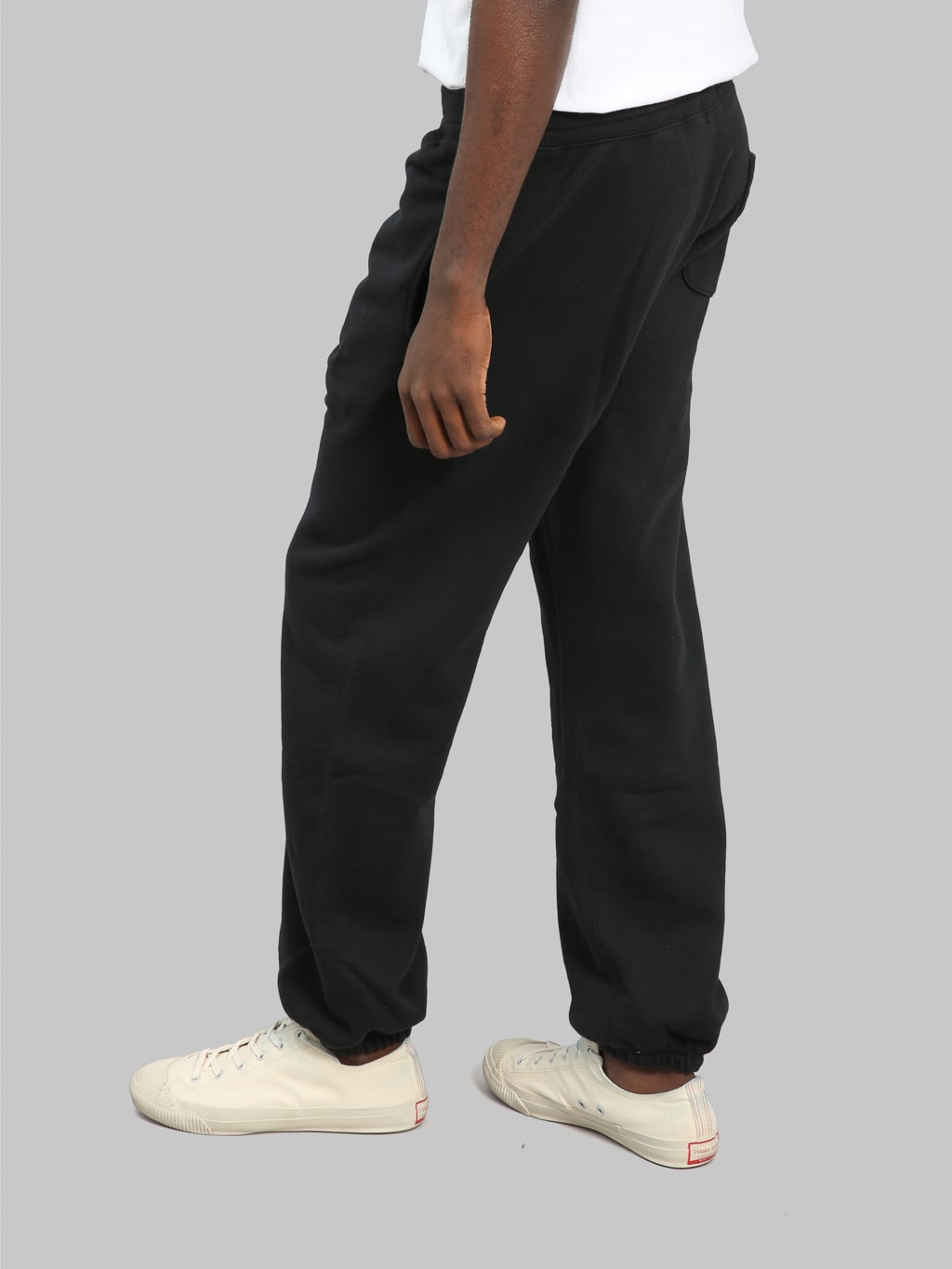 whitesville heavy sweatpants heather black fitting