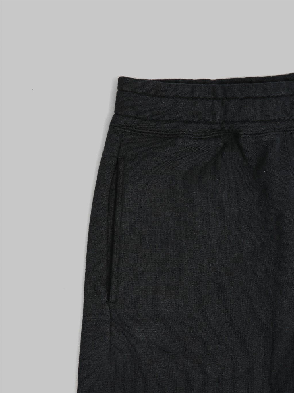 whitesville heavy sweatpants heather black side pocket