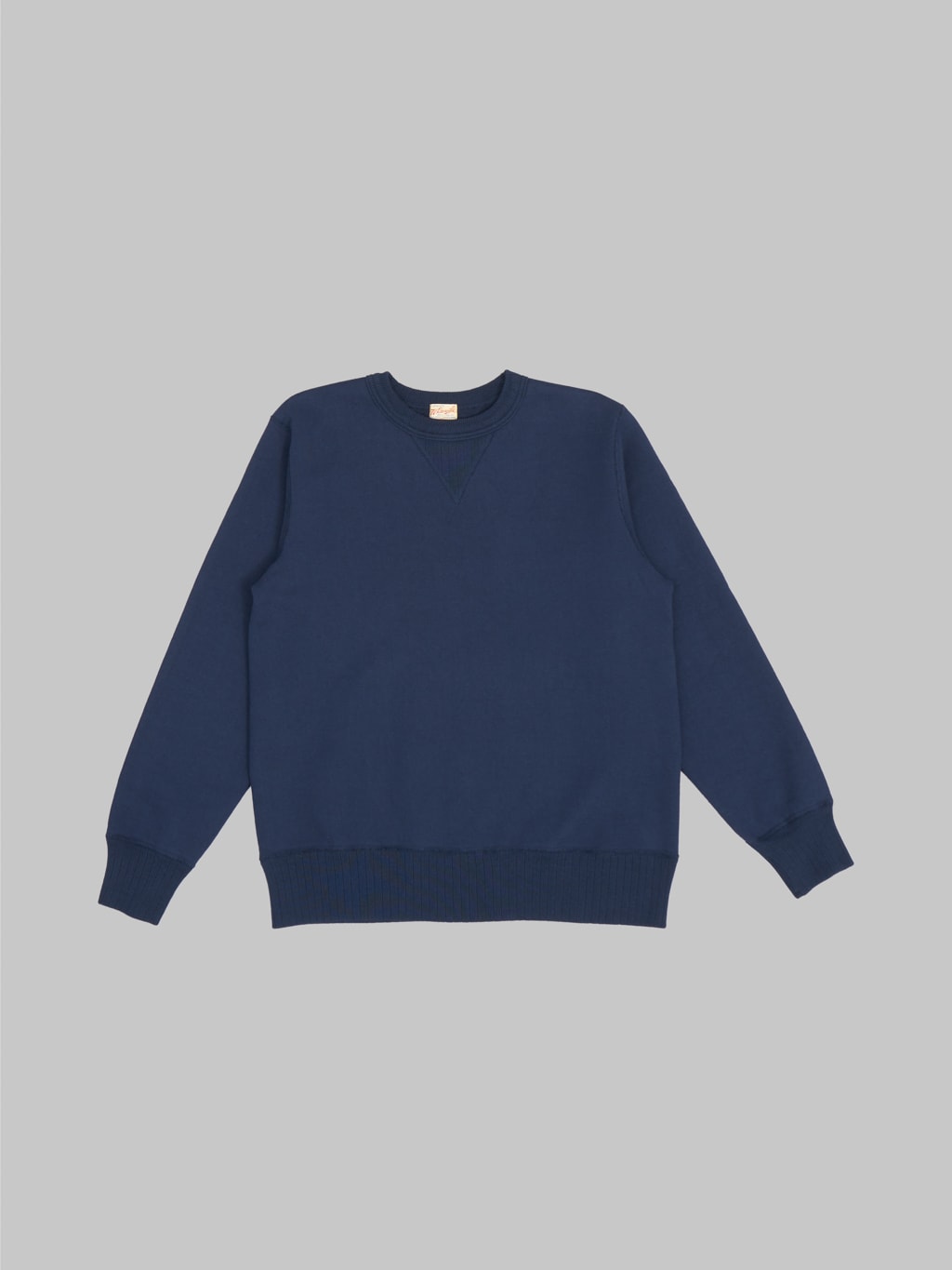 whitesville loopwheel heavyweight sweatshirt navy front