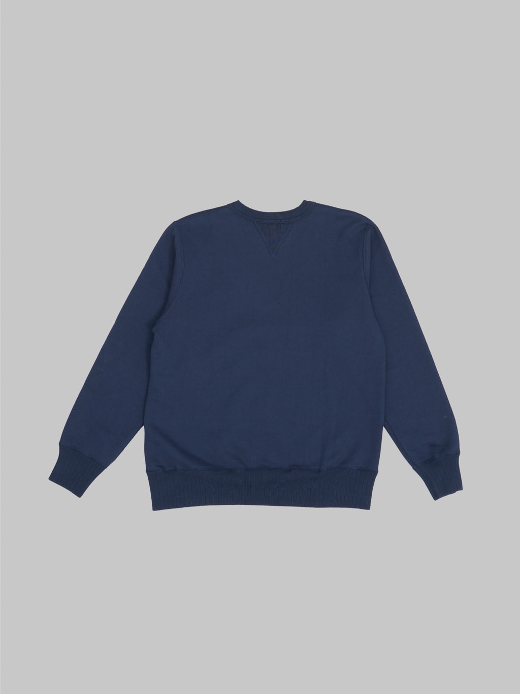 whitesville loopwheel heavyweight sweatshirt navy  back