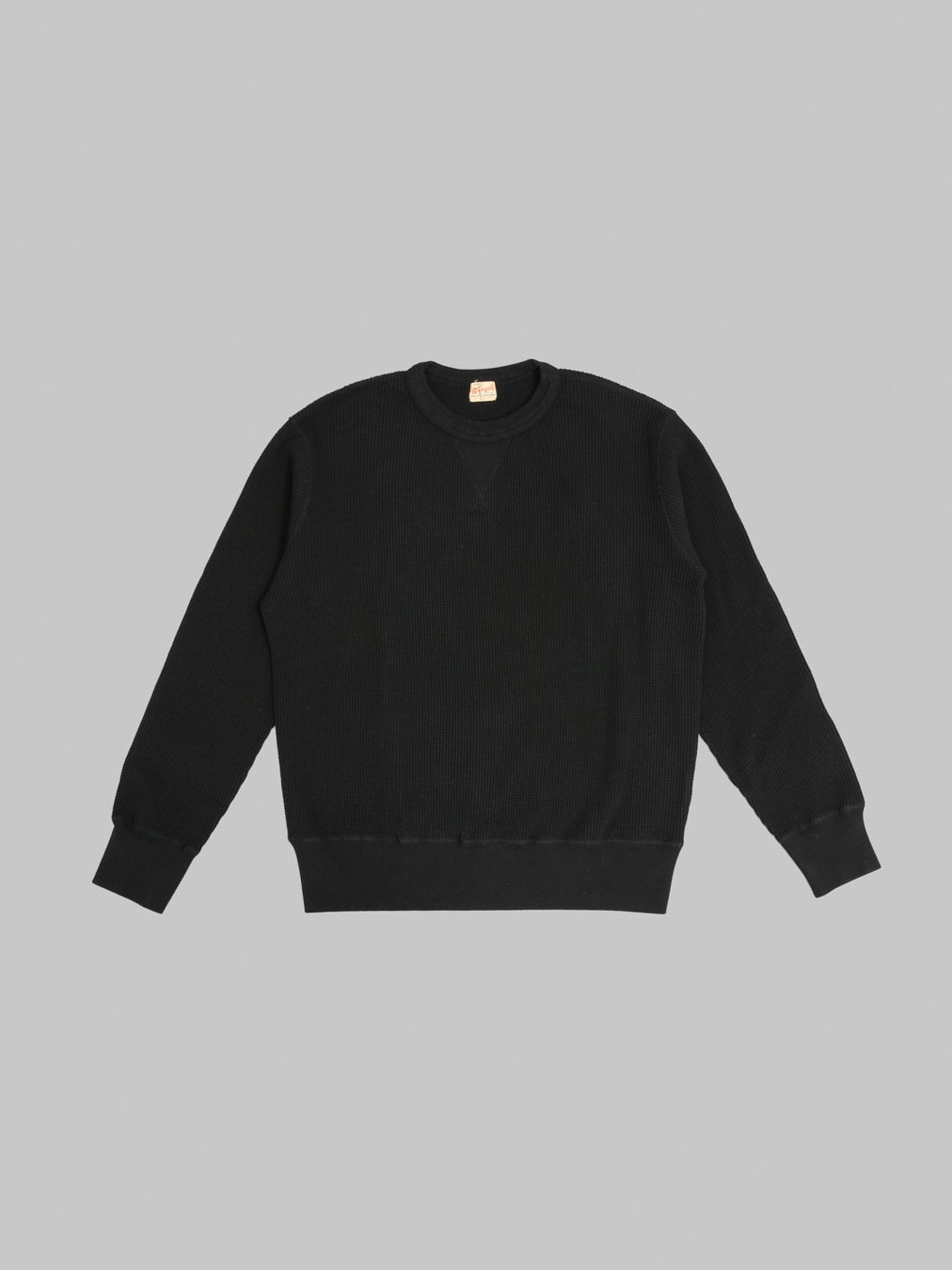 Whitesville Thermal T-Shirt V-Neck Black