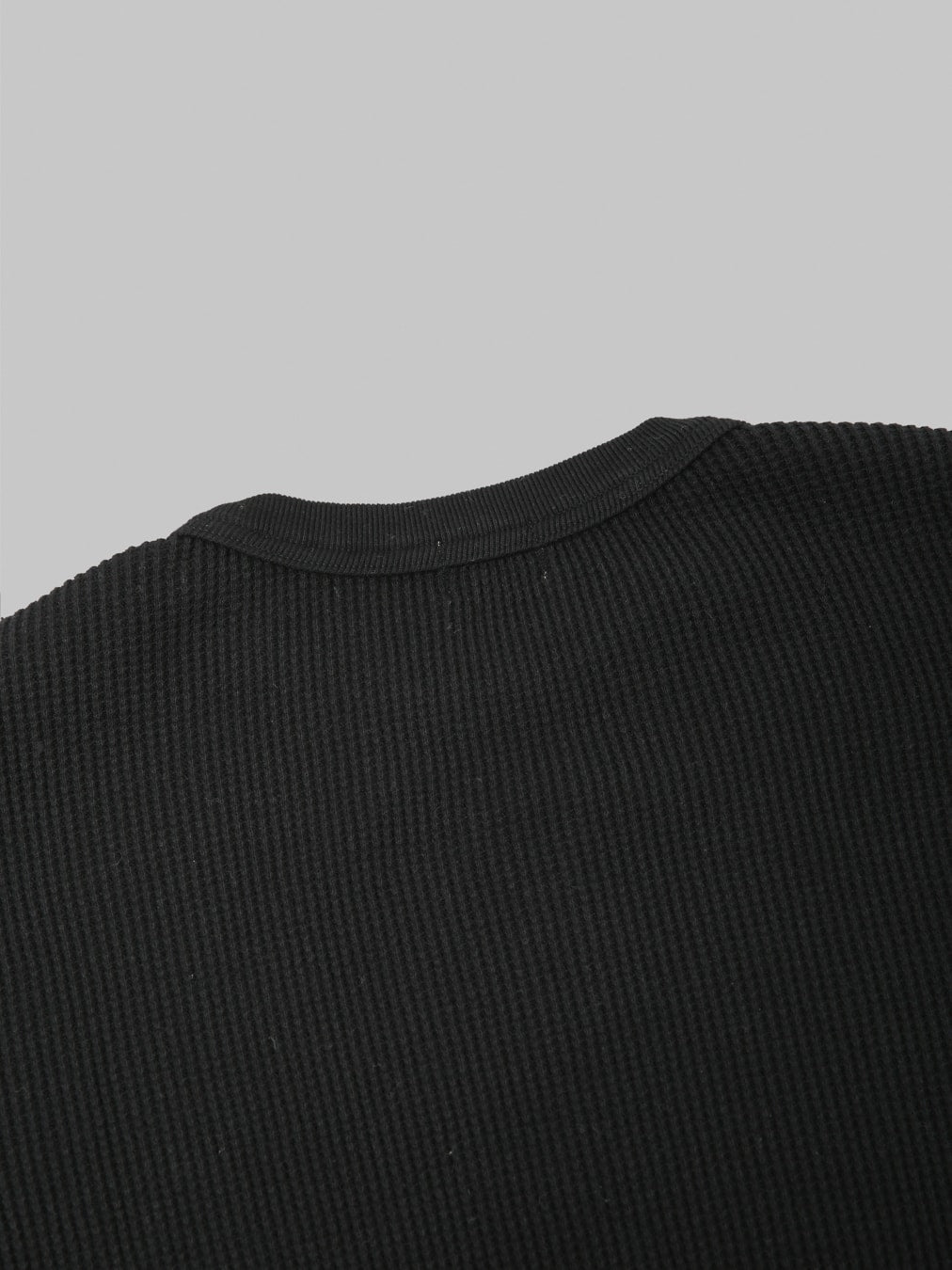 Whitesville Thermal T-Shirt V-Neck Black