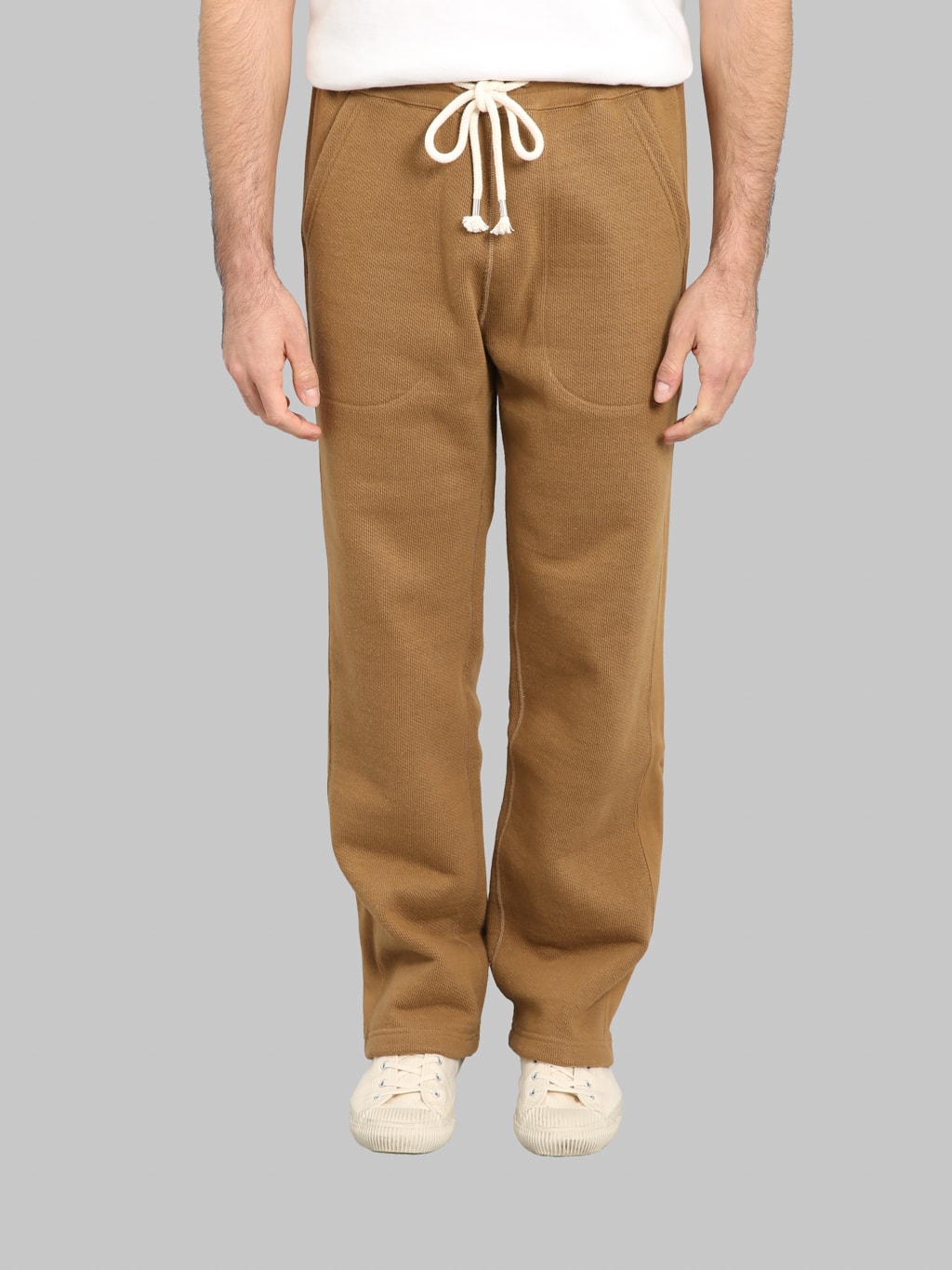 Wonder Looper 876gsm Double Heavyweight French Terry Sweatpants Dune