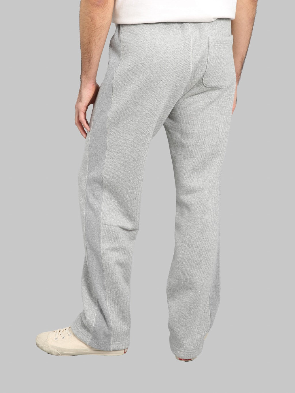 Wonder Looper 876gsm Double Heavyweight French Terry Sweatpants Heather Grey