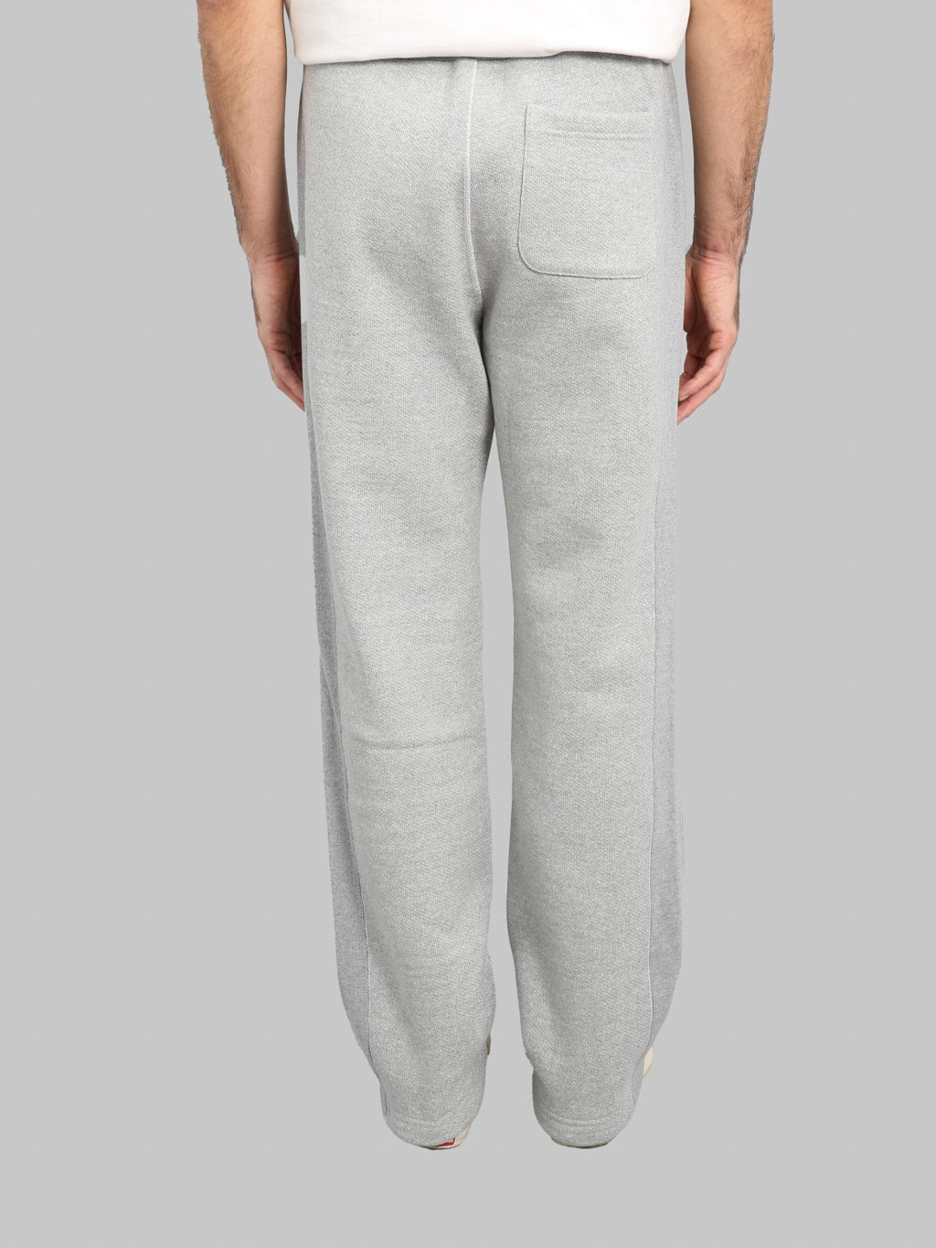 Wonder Looper 876gsm Double Heavyweight French Terry Sweatpants Heather Grey