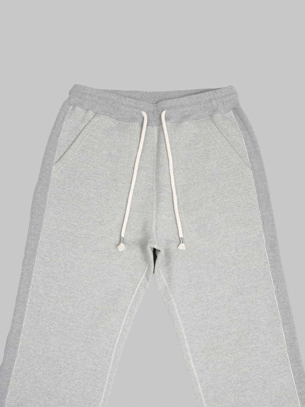 Wonder Looper 876gsm Double Heavyweight French Terry Sweatpants Heather Grey