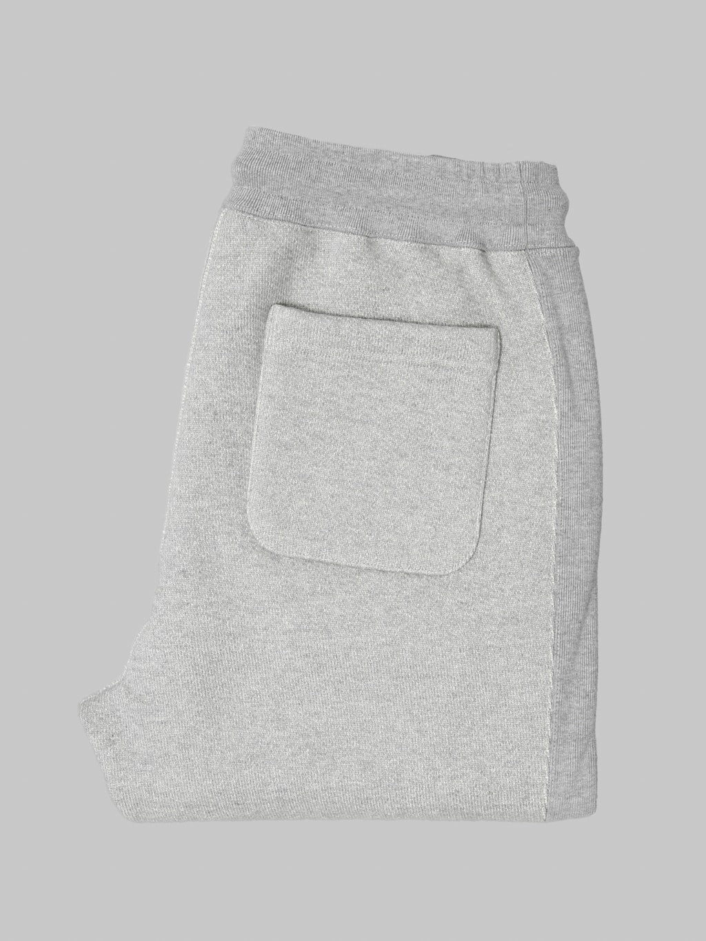 Wonder Looper 876gsm Double Heavyweight French Terry Sweatpants Heather Grey